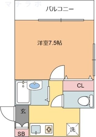 上前津駅 徒歩2分 3階の物件間取画像